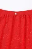 Red Rose Lace Rosette Skirt sold by Fashion Brand Company