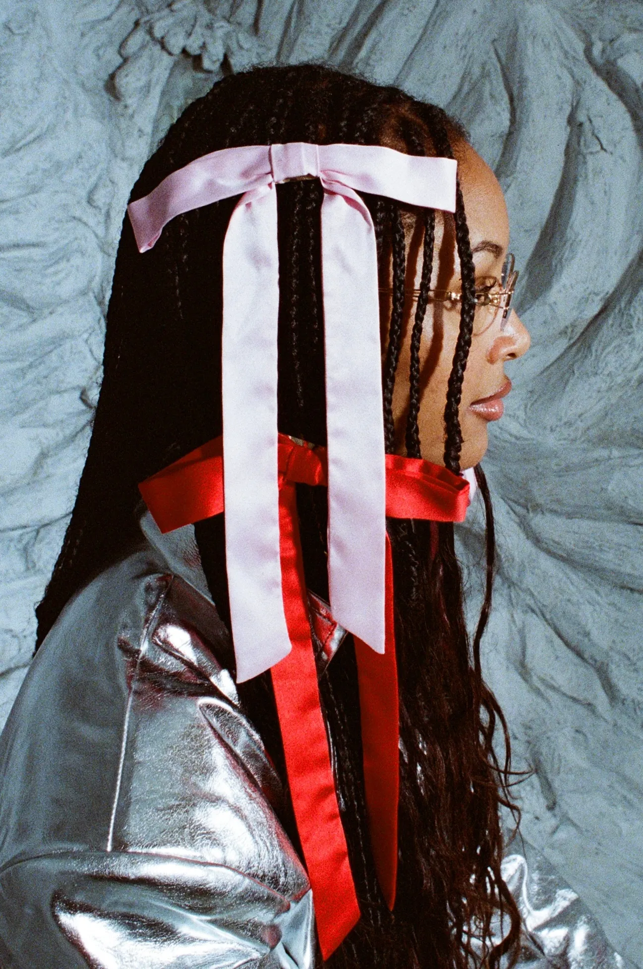 Pink Ribbon Hair Clip sold by Fashion Brand Company