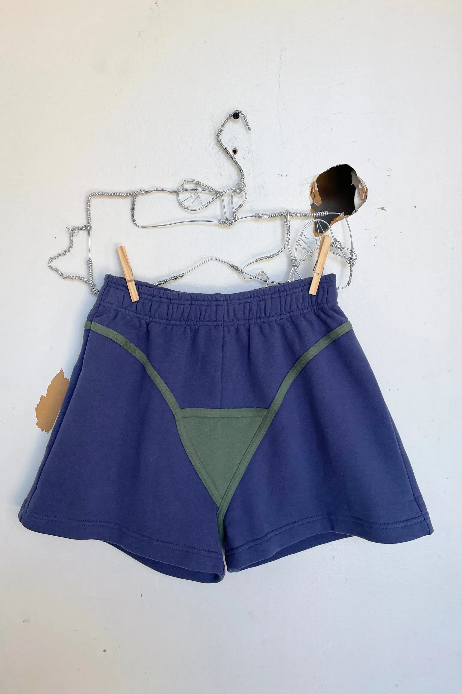 1 left- Bikini Bod Shorts Green/Blue sold by Fashion Brand Company product image thumbnail 2