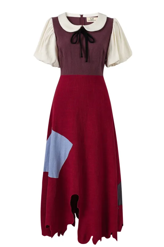 Snow Rags Dress Thick Linen made by Fashion Brand Company