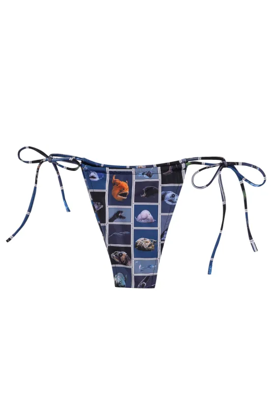 Cuter Fish String Bikini Bottoms WRONG FABRIC sold by Fashion Brand Company