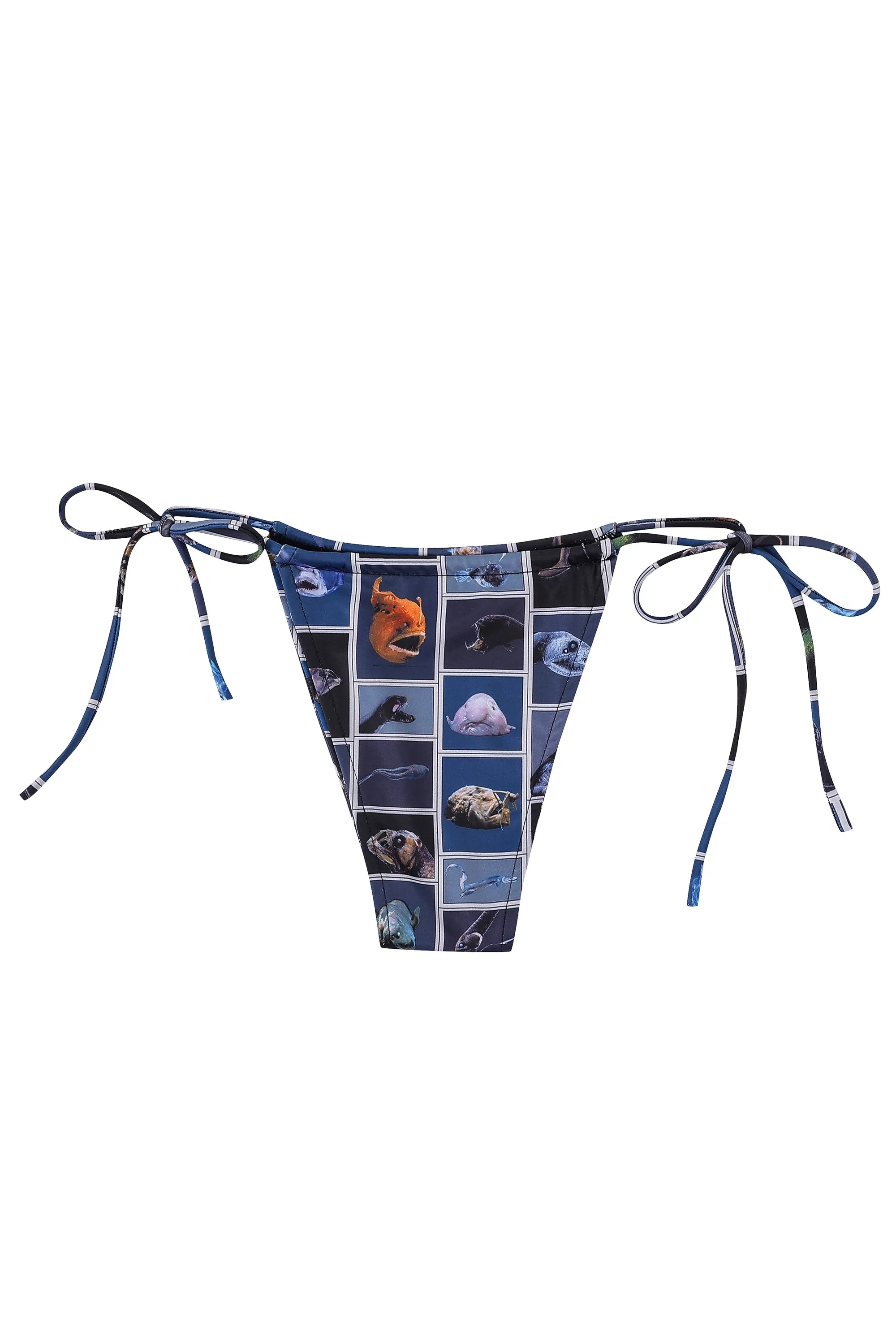 Cuter Fish String Bikini Bottoms WRONG FABRIC sold by Fashion Brand Company