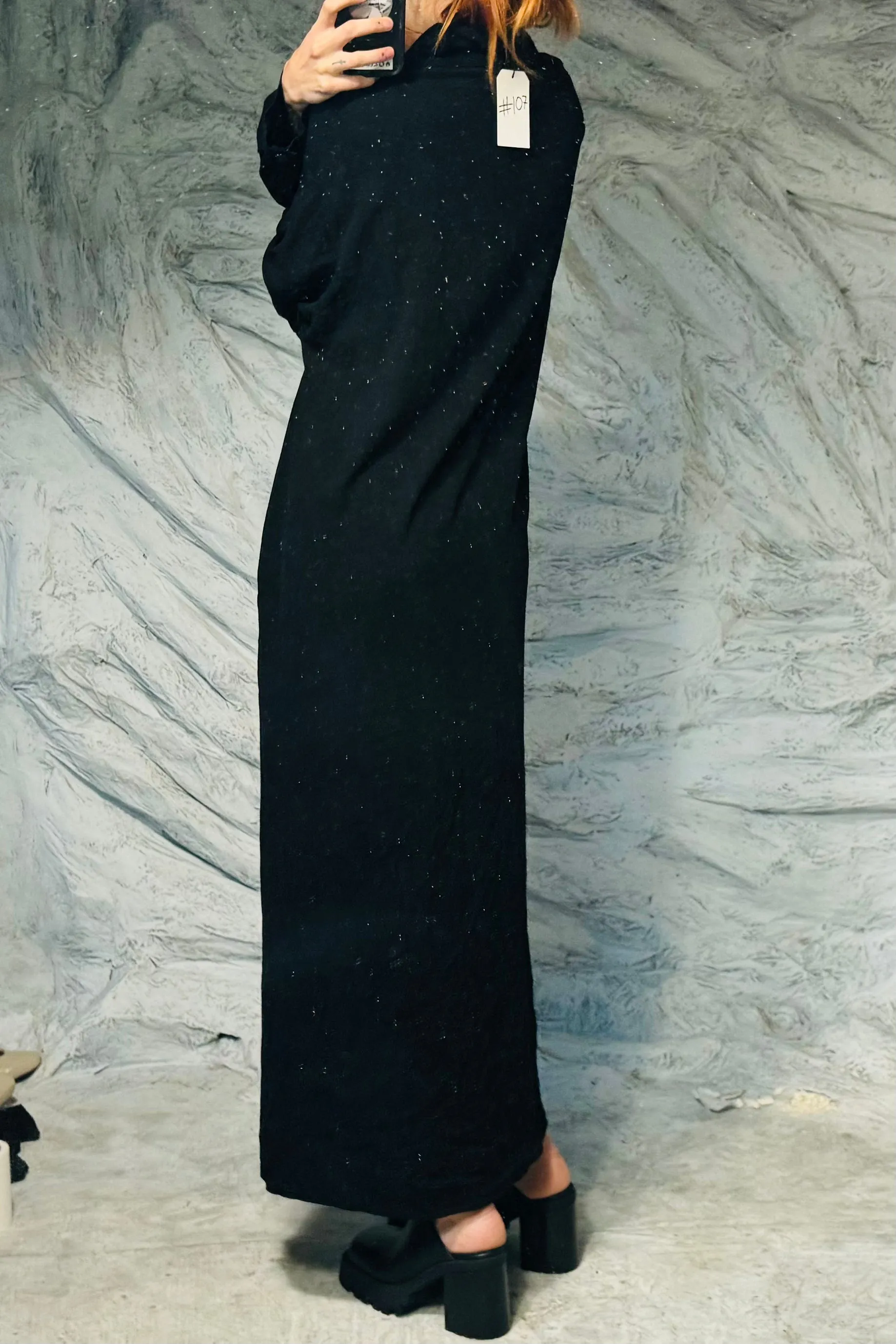 SAMPLE #107 - S-2X Oversized Linen Shirt Dress sold by Fashion Brand Company product image thumbnail 2