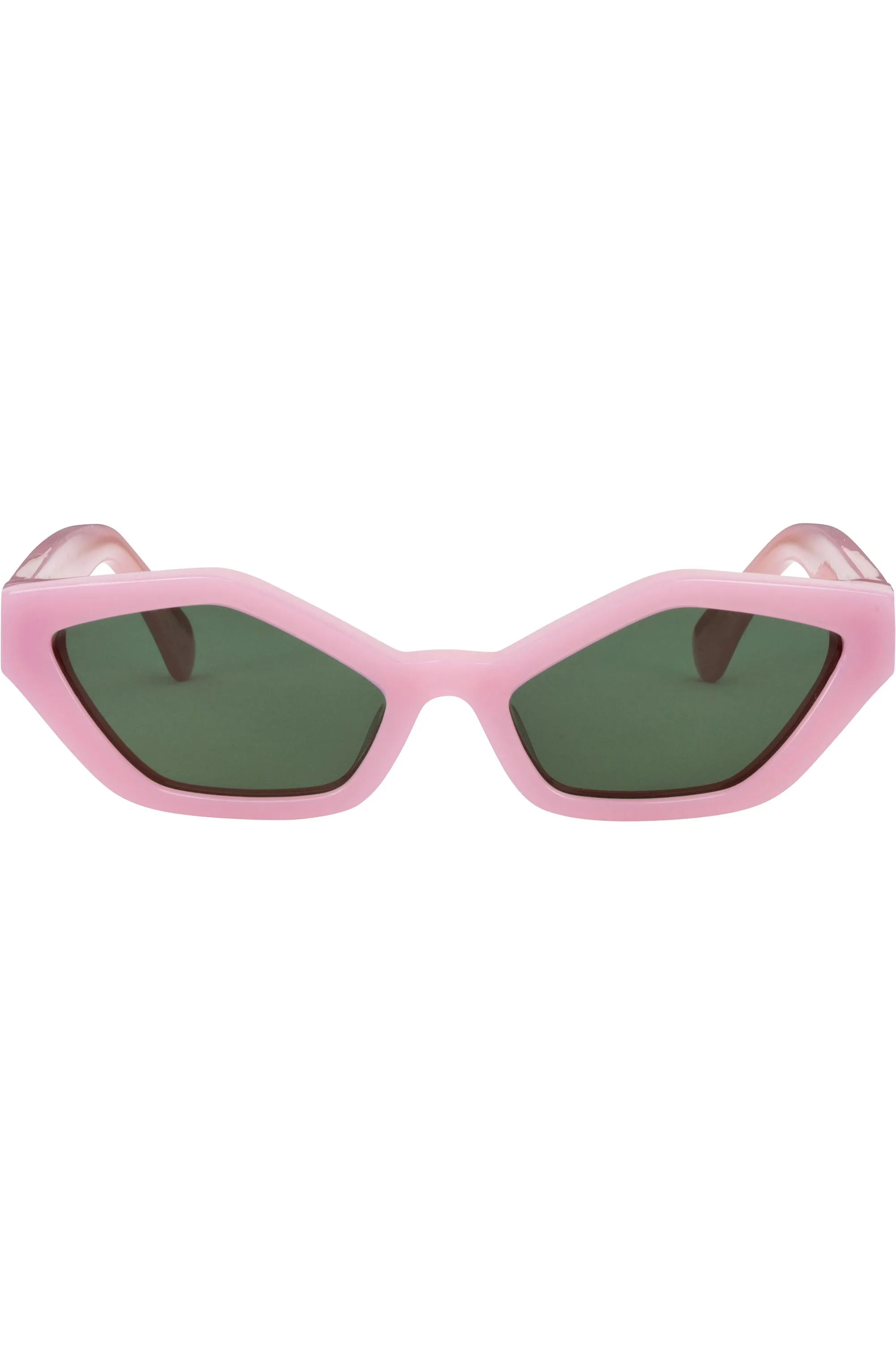 Angular Cat Eye Teeth Sunglasses Pink sold by Fashion Brand Company product image thumbnail 3
