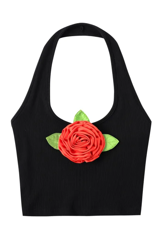 1 Red Rose Tencel Rib Halter Top sold by Fashion Brand Company