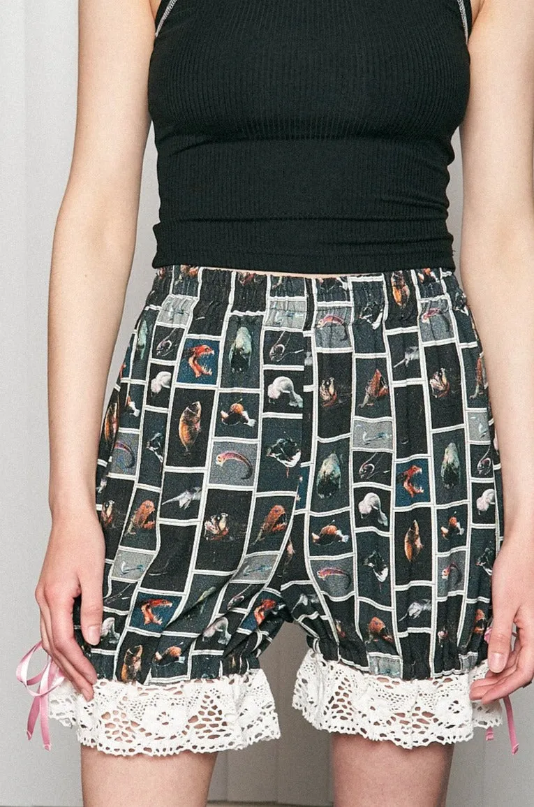 Cute Fish Sturdy Linen Bloomers sold by Fashion Brand Company