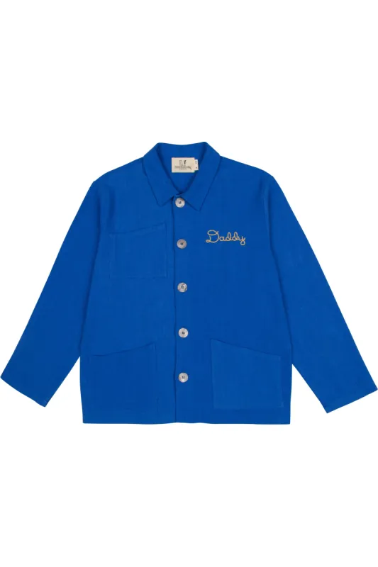 Unisex Daddy Chore Jacket French Blue sold by Fashion Brand Company