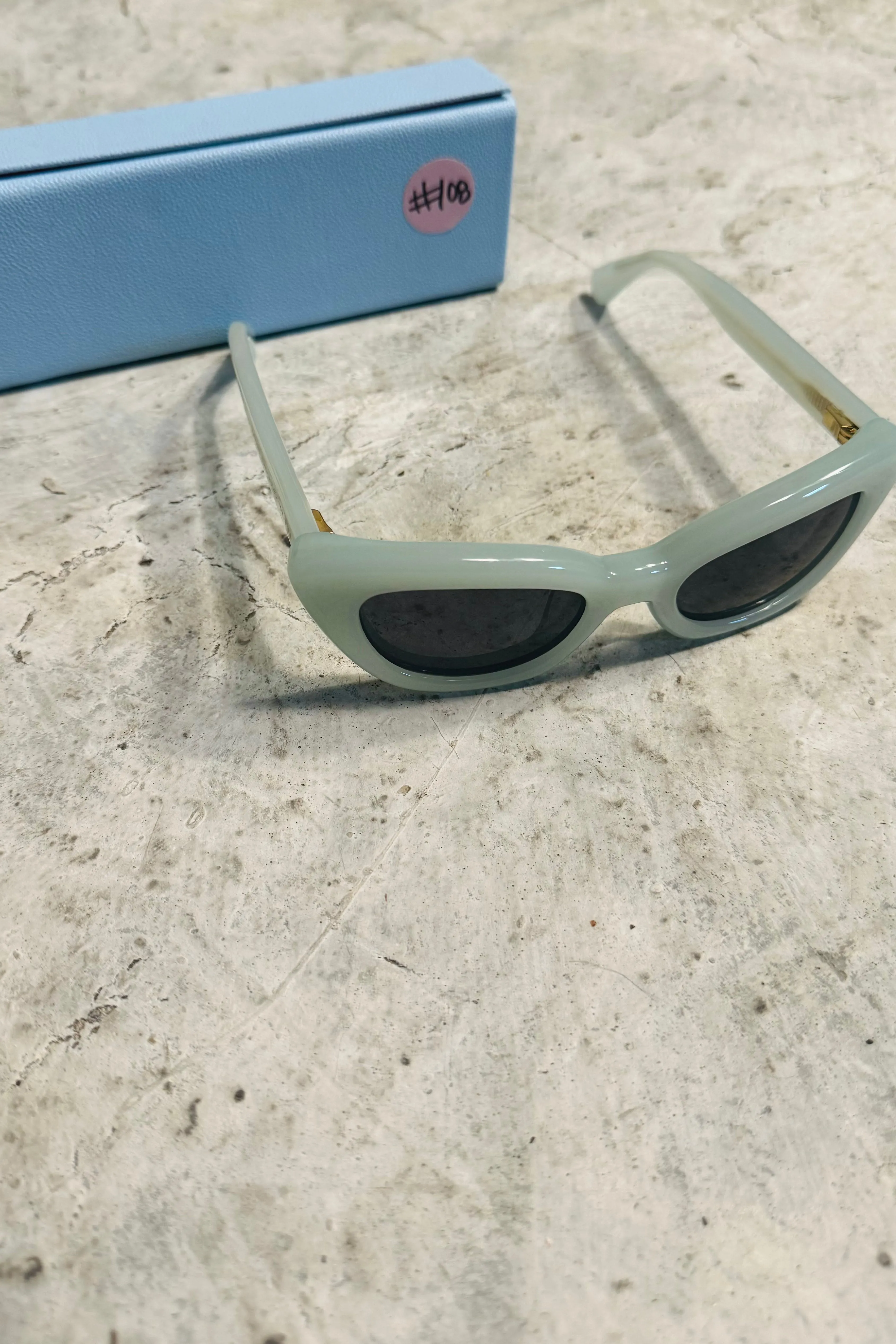 SAMPLE #108 - Ghost Blue Sunglasses sold by Fashion Brand Company product image thumbnail 2