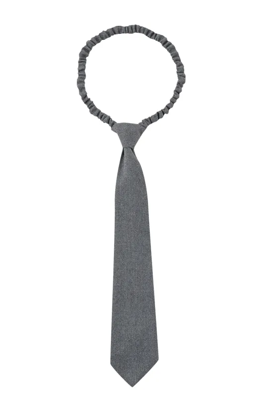 Business Tie in Gray made by Fashion Brand Company