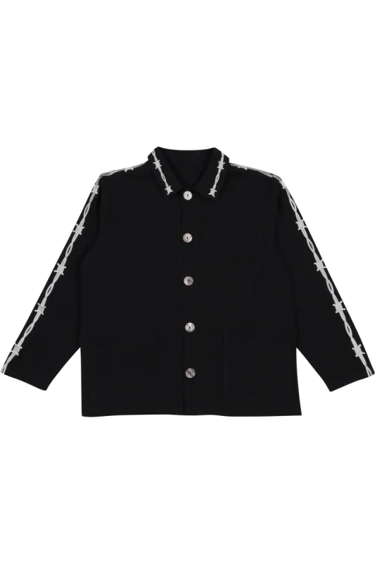 Unisex Pammy Linen Chore Jacket sold by Fashion Brand Company