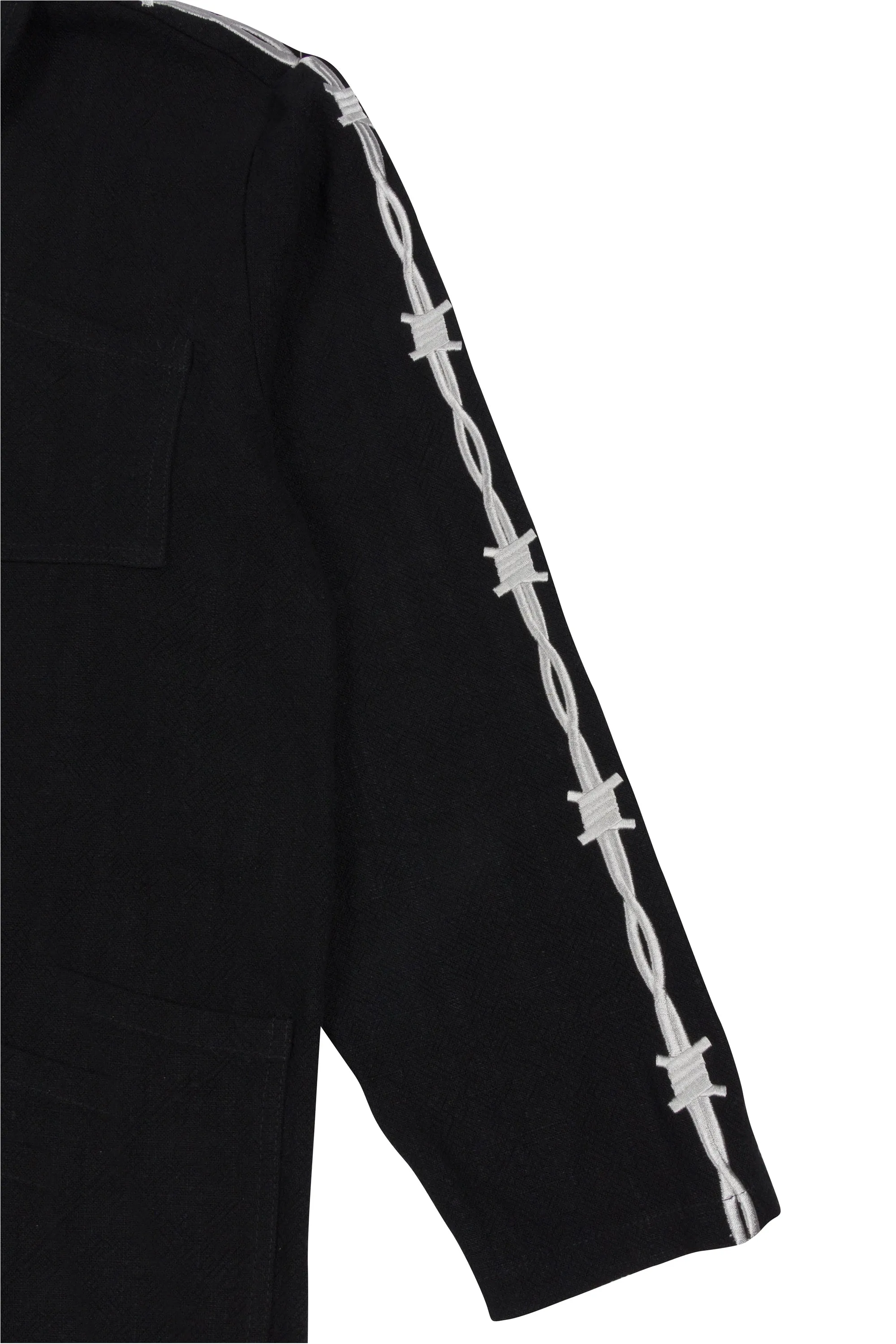 Unisex Pammy Linen Chore Jacket sold by Fashion Brand Company product image thumbnail 5