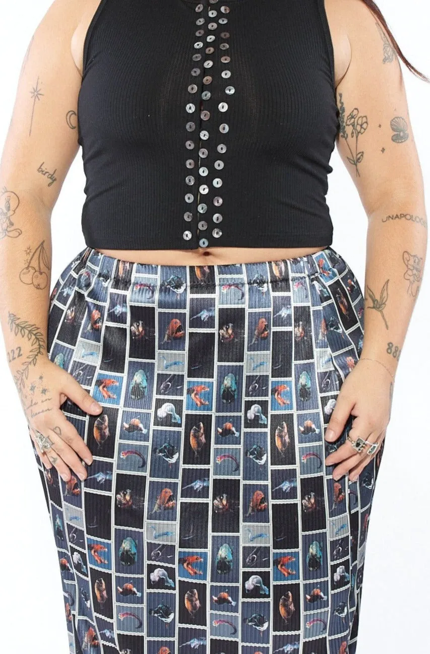 Cute Fish Accordion Skirt sold by Fashion Brand Company product image thumbnail 3