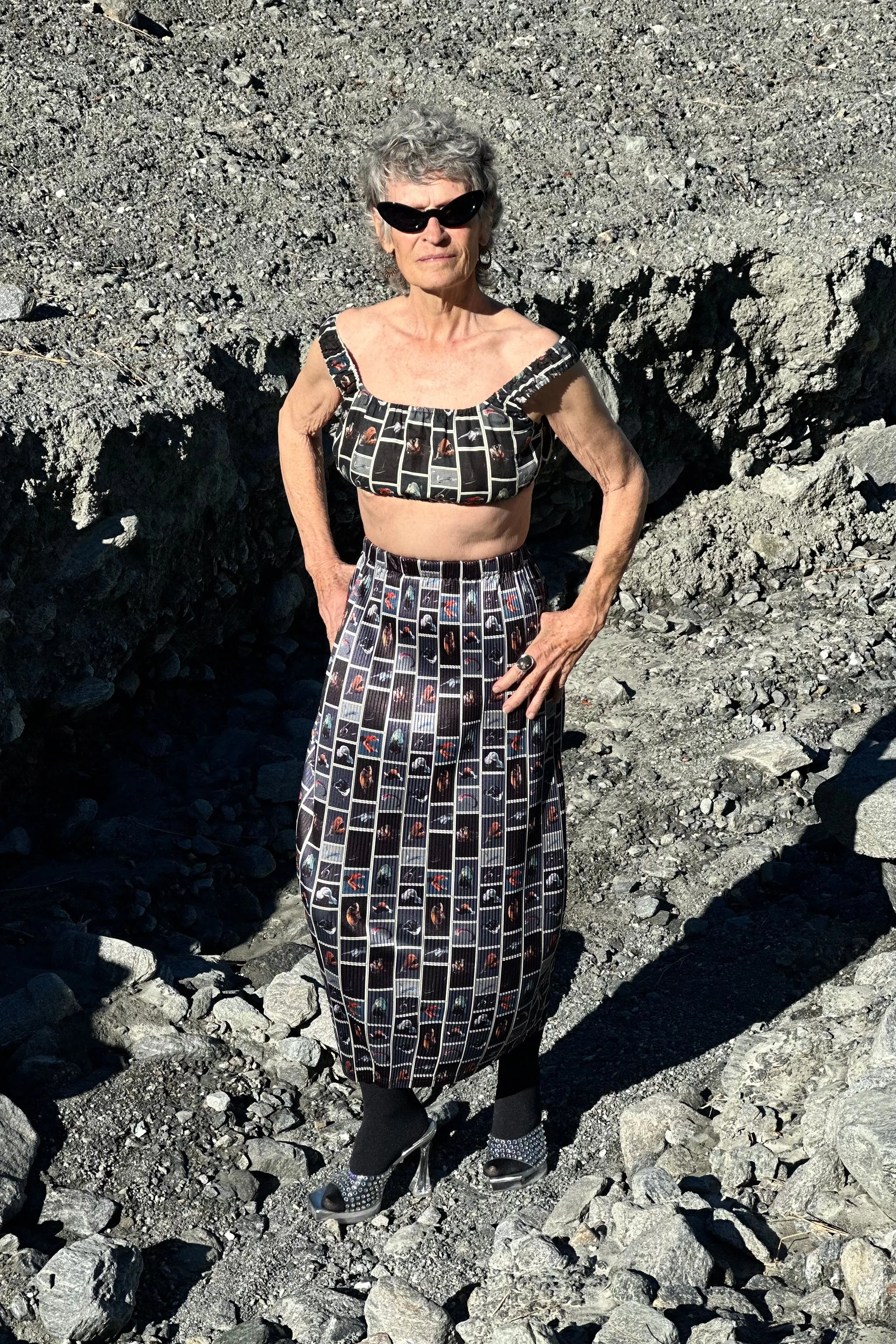 Cute Fish Accordion Skirt sold by Fashion Brand Company product image thumbnail 2