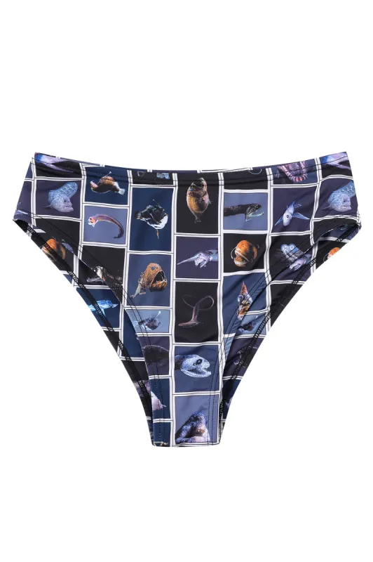 Cuter Fish Cheeky Bikini Bottoms WRONG FABRIC sold by Fashion Brand Company