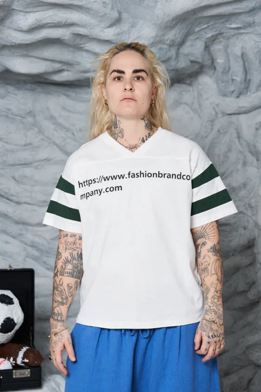 Unisex FBC URL Football T-Shirt made by Fashion Brand Company