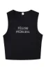 PILLOW PRINCESS Tencel Rib Crop Tank sold by Fashion Brand Company
