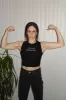 PILLOW PRINCESS Tencel Rib Crop Tank sold by Fashion Brand Company