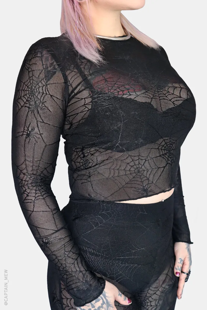 Spinnerette Long Sleeve Top sold by Forest Ink product image thumbnail 4