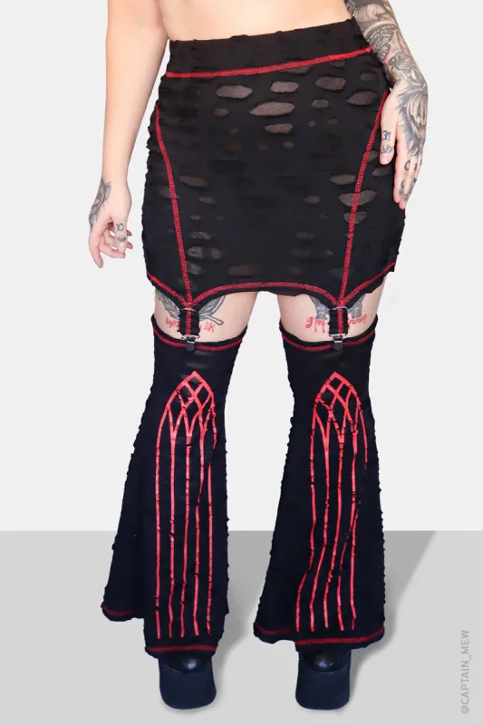Cathedral Garter Skirt sold by Forest Ink