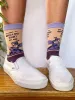 Give a Shit Fairy Women’s Crew Socks sold by Forest Ink