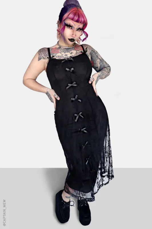 Obsidian Valentina Midi Dress sold by Forest Ink