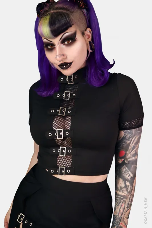 Winona Buckle Top sold by Forest Ink