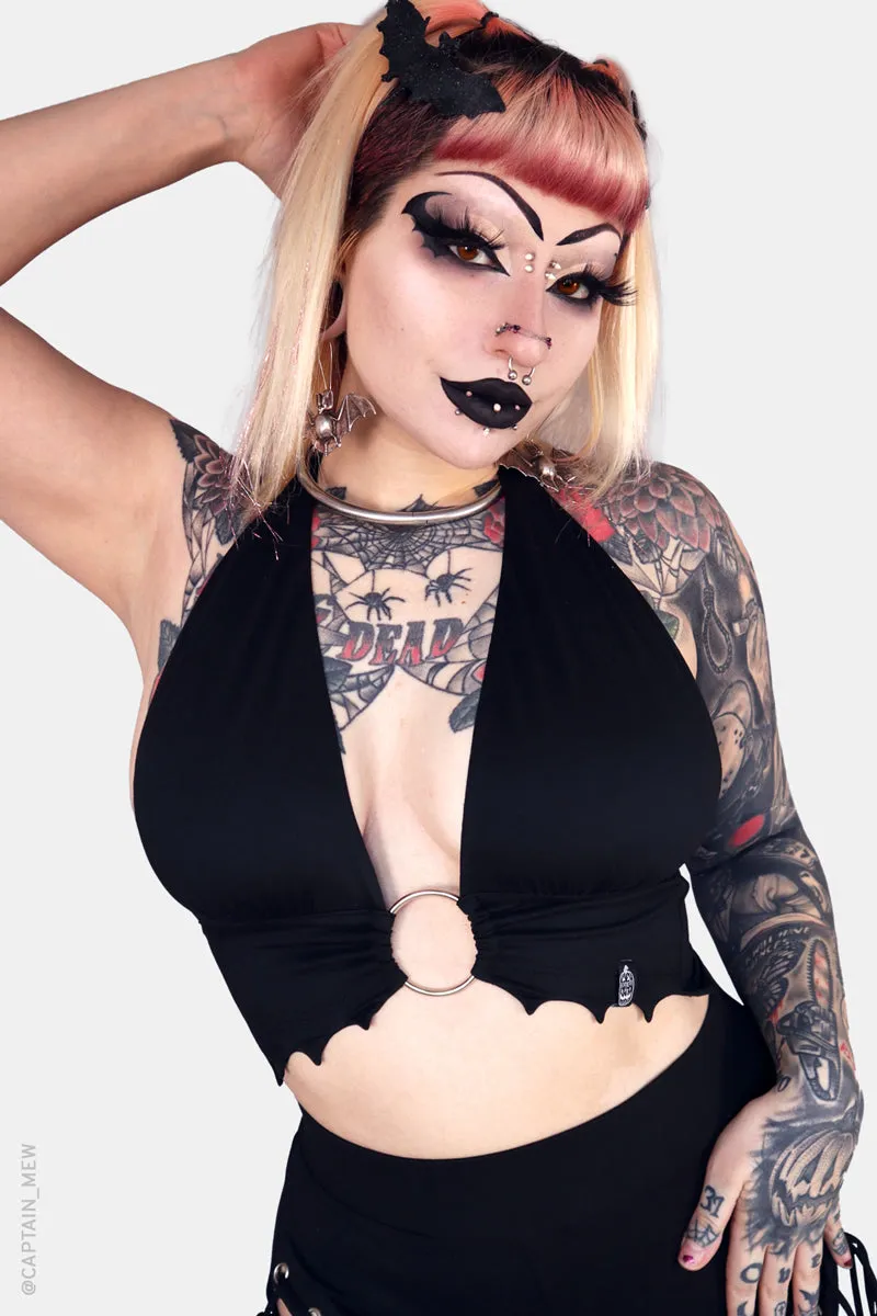 Draculas Daughter O-Ring Halter Top sold by Forest Ink product image thumbnail 5