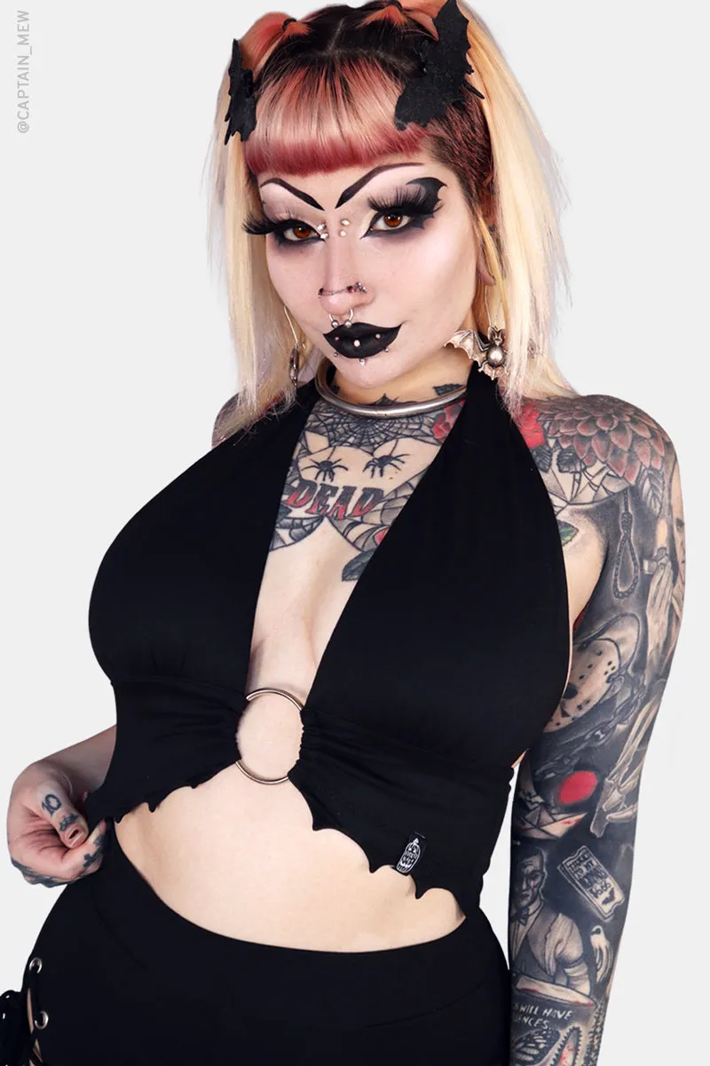 Draculas Daughter O-Ring Halter Top sold by Forest Ink product image thumbnail 3
