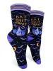 Bat Shit Crazy Womens Crew Socks sold by Forest Ink