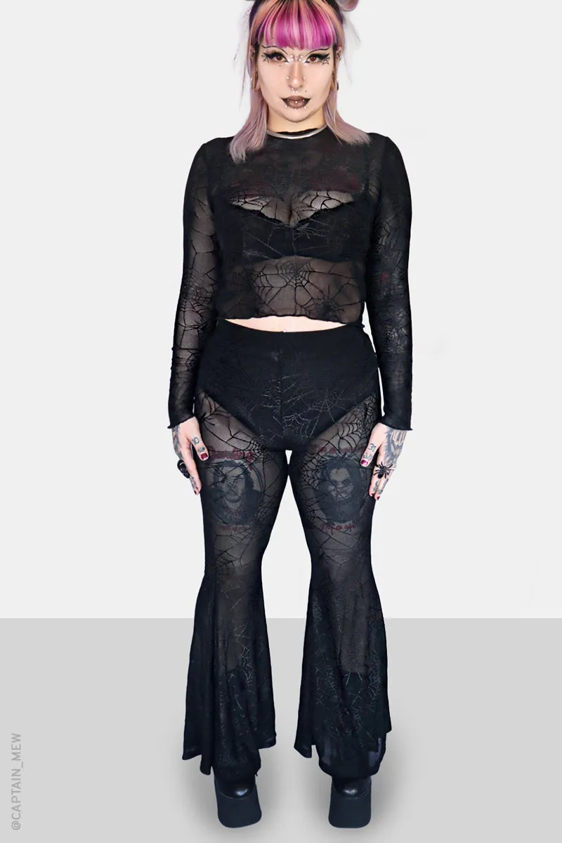 Spinnerette Flare Pants sold by Forest Ink product image thumbnail 5