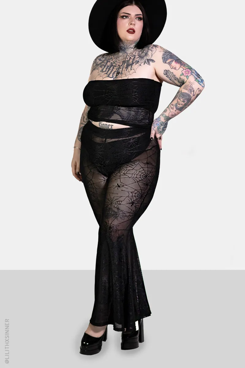 Spinnerette Flare Pants sold by Forest Ink product image thumbnail 3