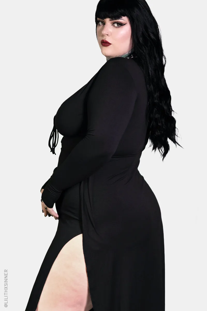 Morticia Maxi Dress sold by Forest Ink product image thumbnail 4