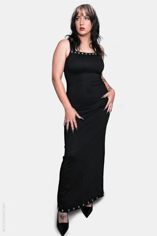 Grommet Maxi Dress sold by Forest Ink