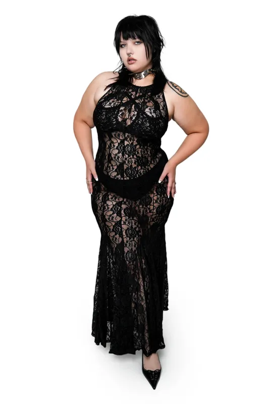 Lovelace Maxi Dress sold by Forest Ink