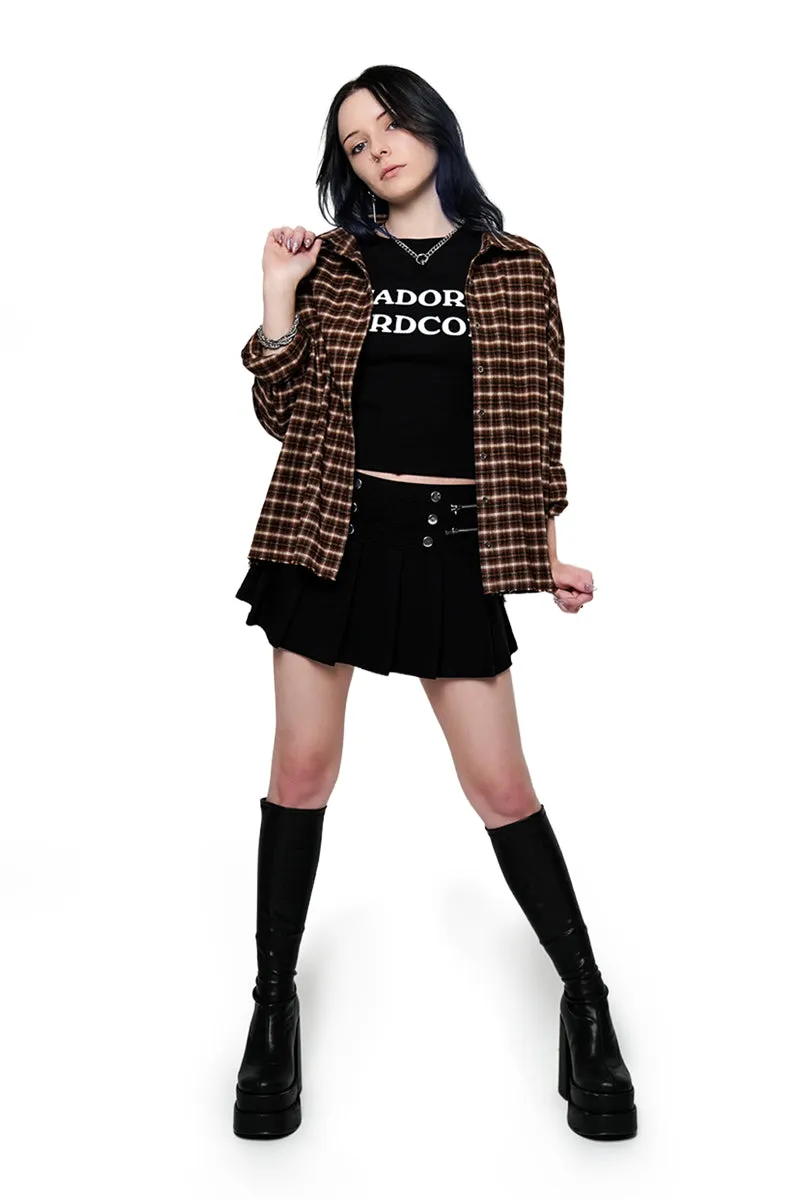 Lake Of Fire Oversized Flannel sold by Forest Ink product image thumbnail 5