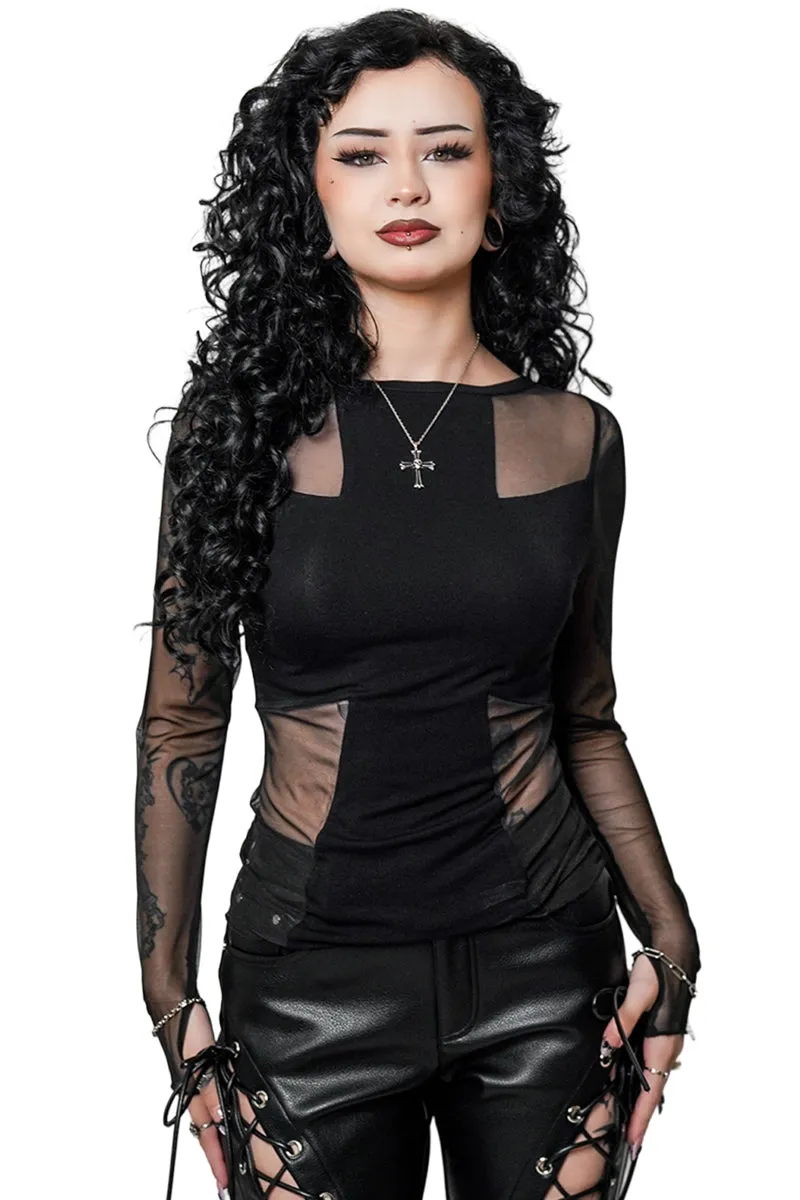 Divinity Long Sleeve Top sold by Forest Ink