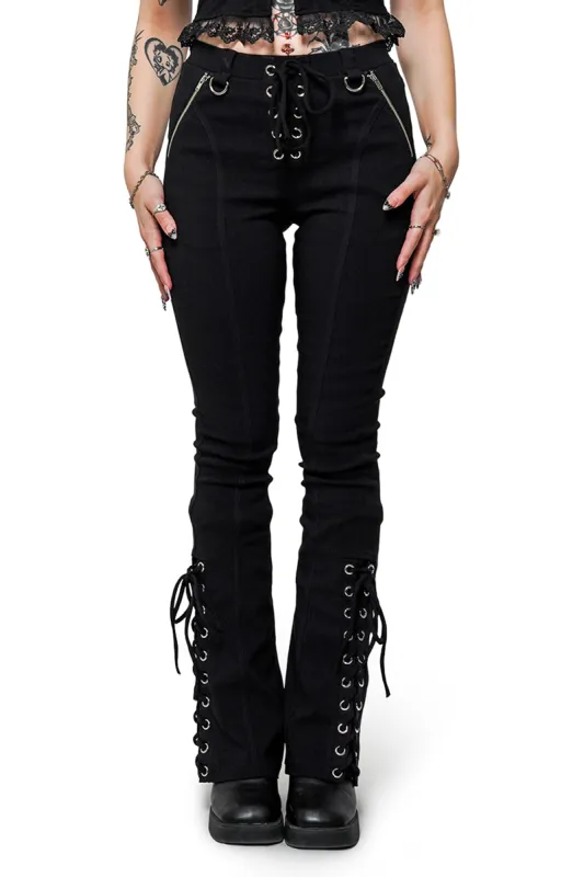 Libertine Flare Pants made by Forest Ink