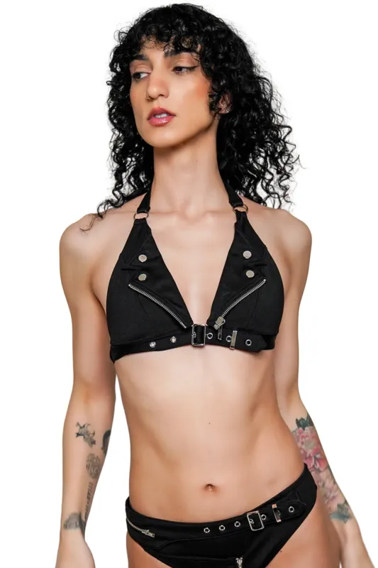 Rebel Bikini Top made by Forest Ink