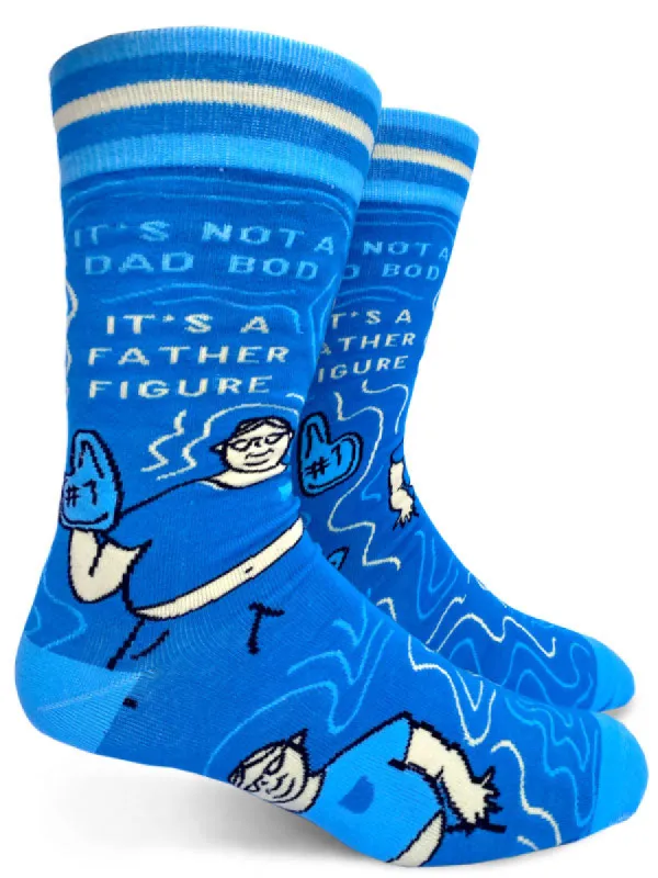 Dad Bod Mens Crew Socks sold by Forest Ink