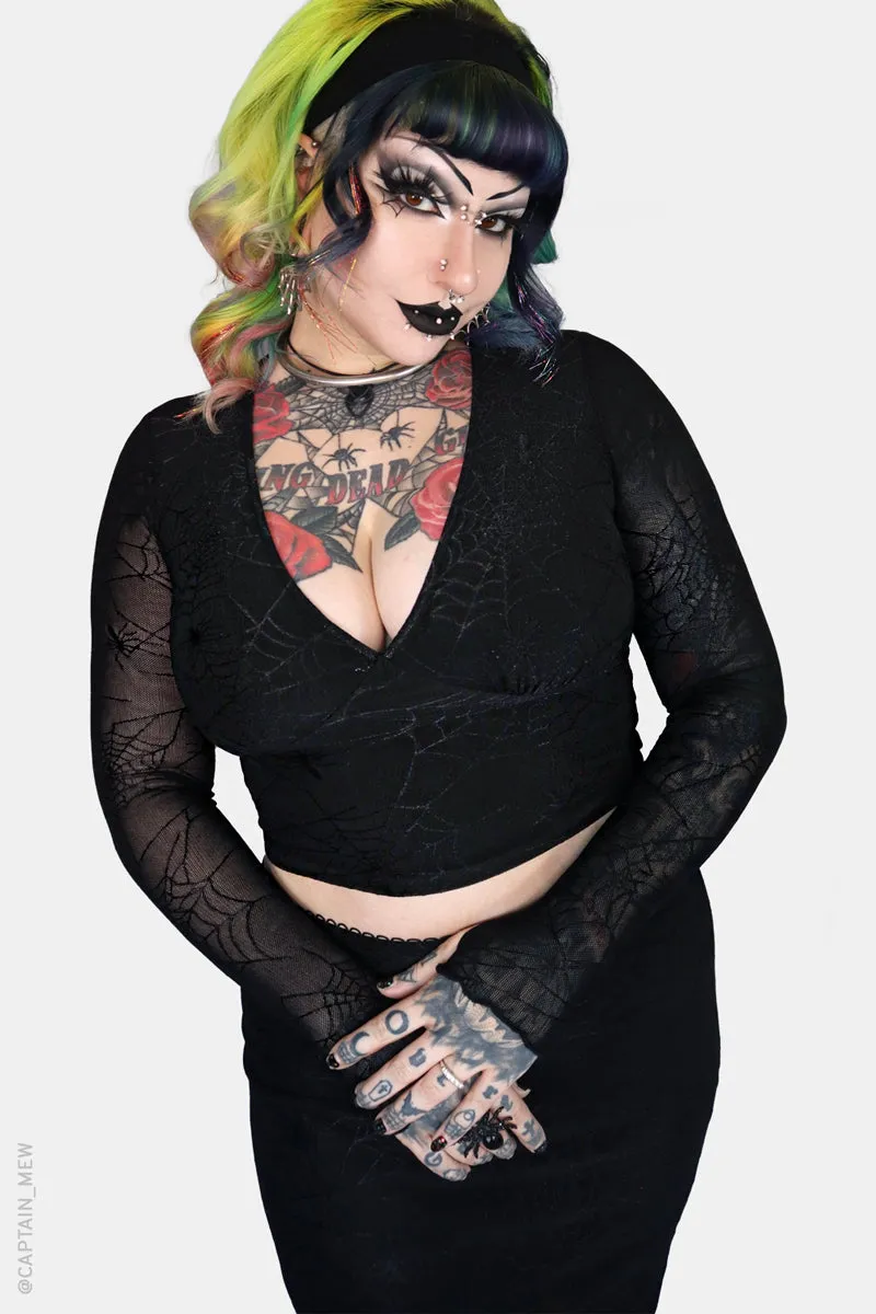 Spinnerette V-Neck Top sold by Forest Ink product image thumbnail 5