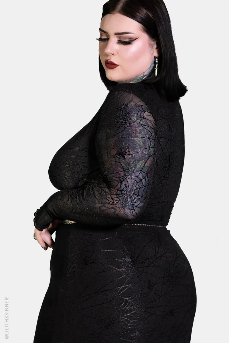 Spinnerette V-Neck Top sold by Forest Ink product image thumbnail 4