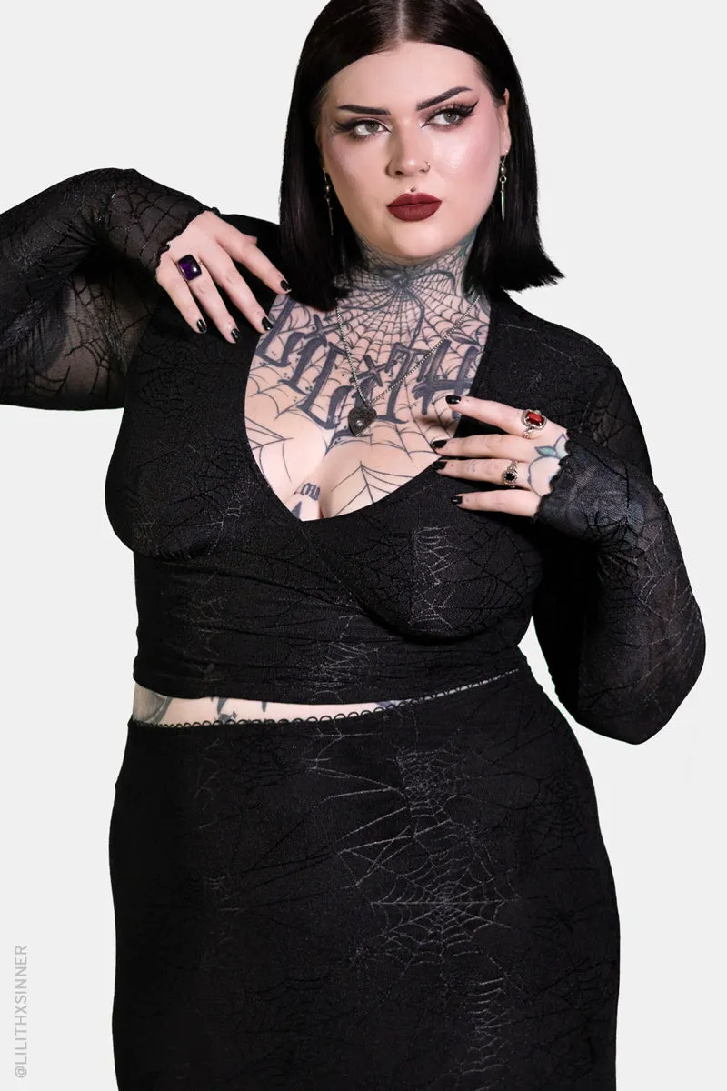 Spinnerette V-Neck Top sold by Forest Ink product image thumbnail 2