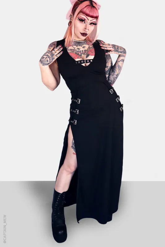 Rosetta Buckle Maxi Dress sold by Forest Ink