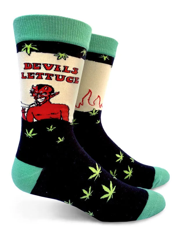 Devils Lettuce Mens Socks sold by Forest Ink