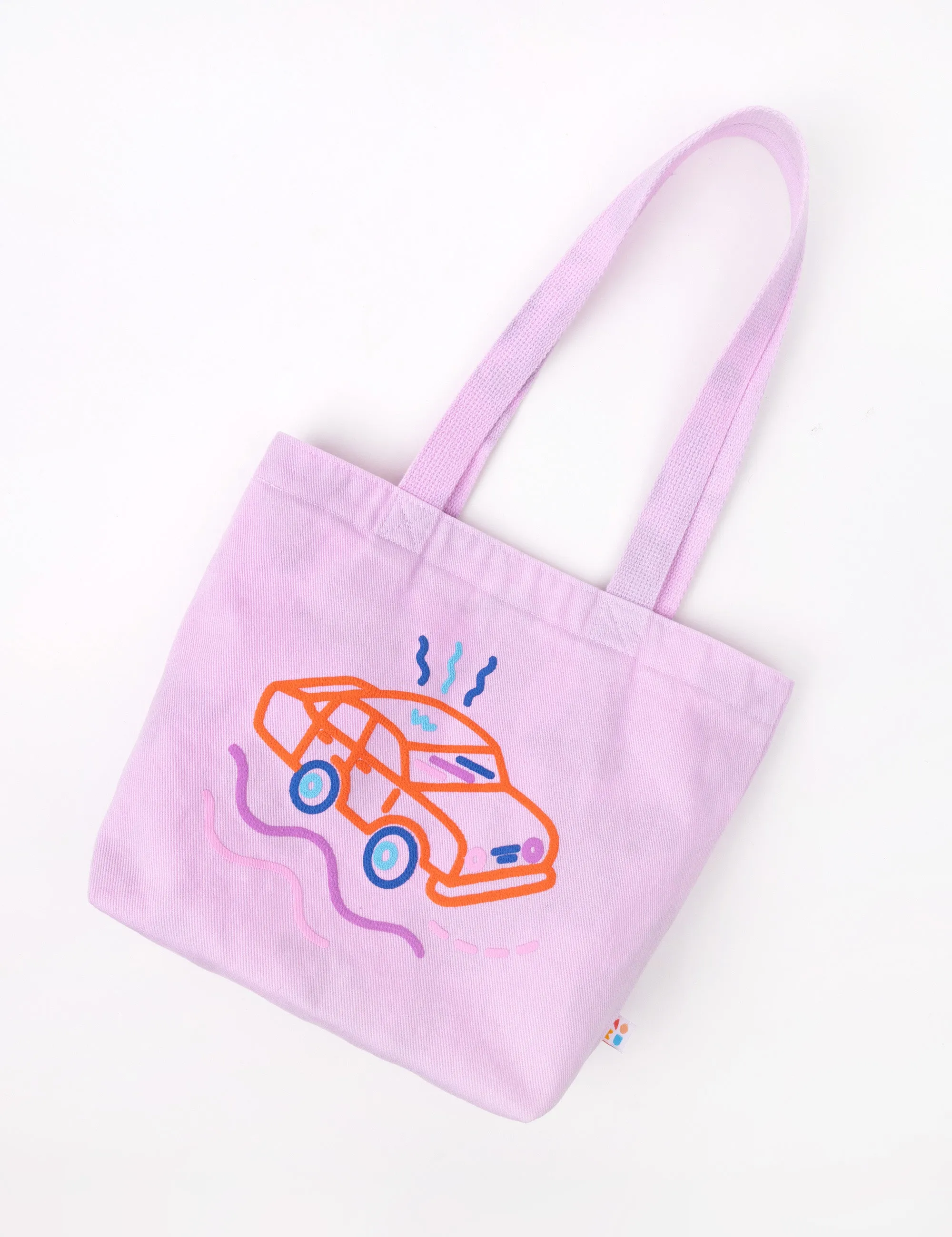 Hot Car Mini Tote sold by Mokuyobi product image thumbnail 5