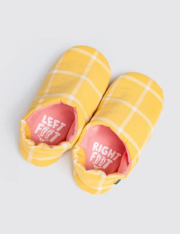 Banana Grid Slippers sold by Mokuyobi