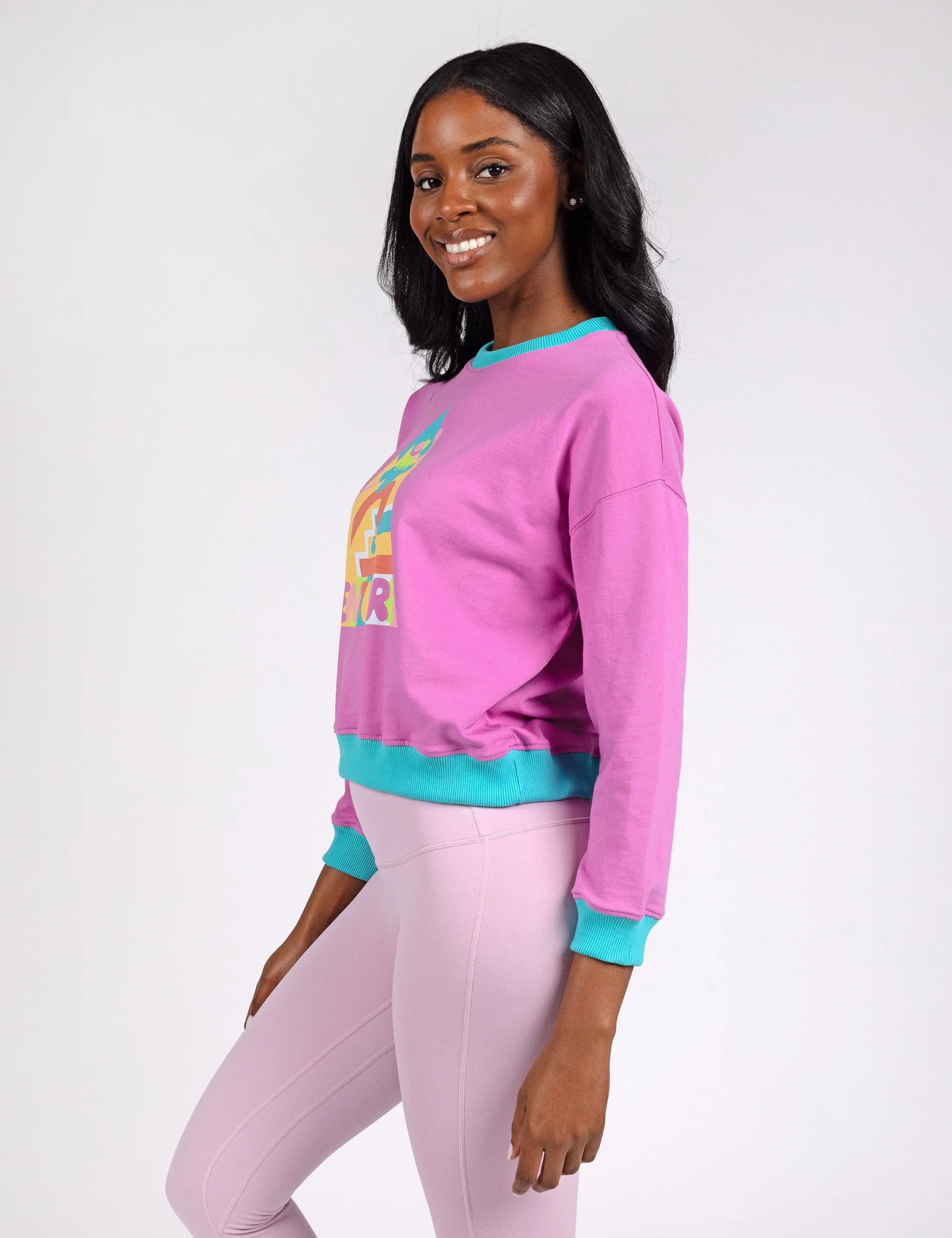 Adventure Crop Crew Sweatshirt sold by Mokuyobi product image thumbnail 5