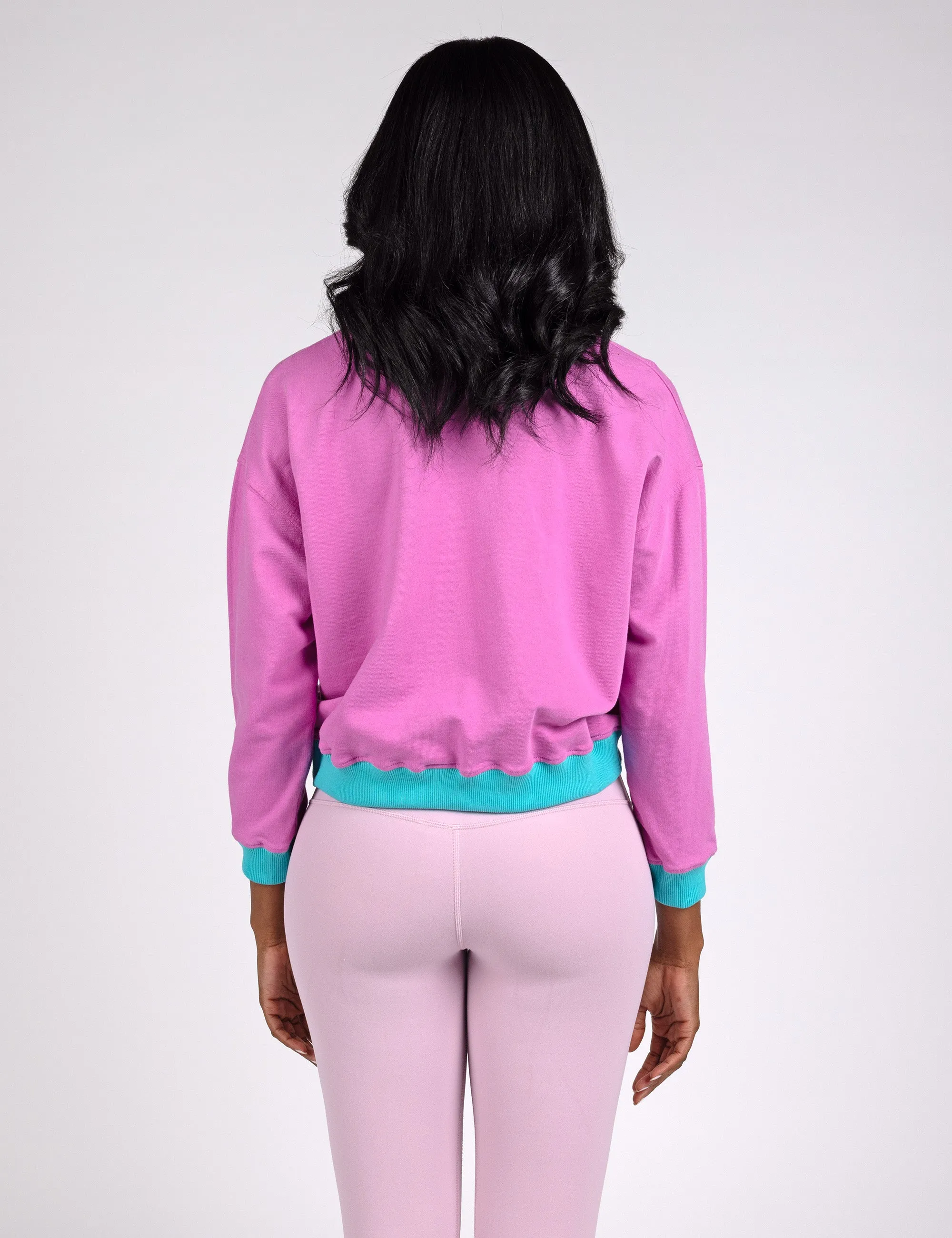 Adventure Crop Crew Sweatshirt sold by Mokuyobi product image thumbnail 4