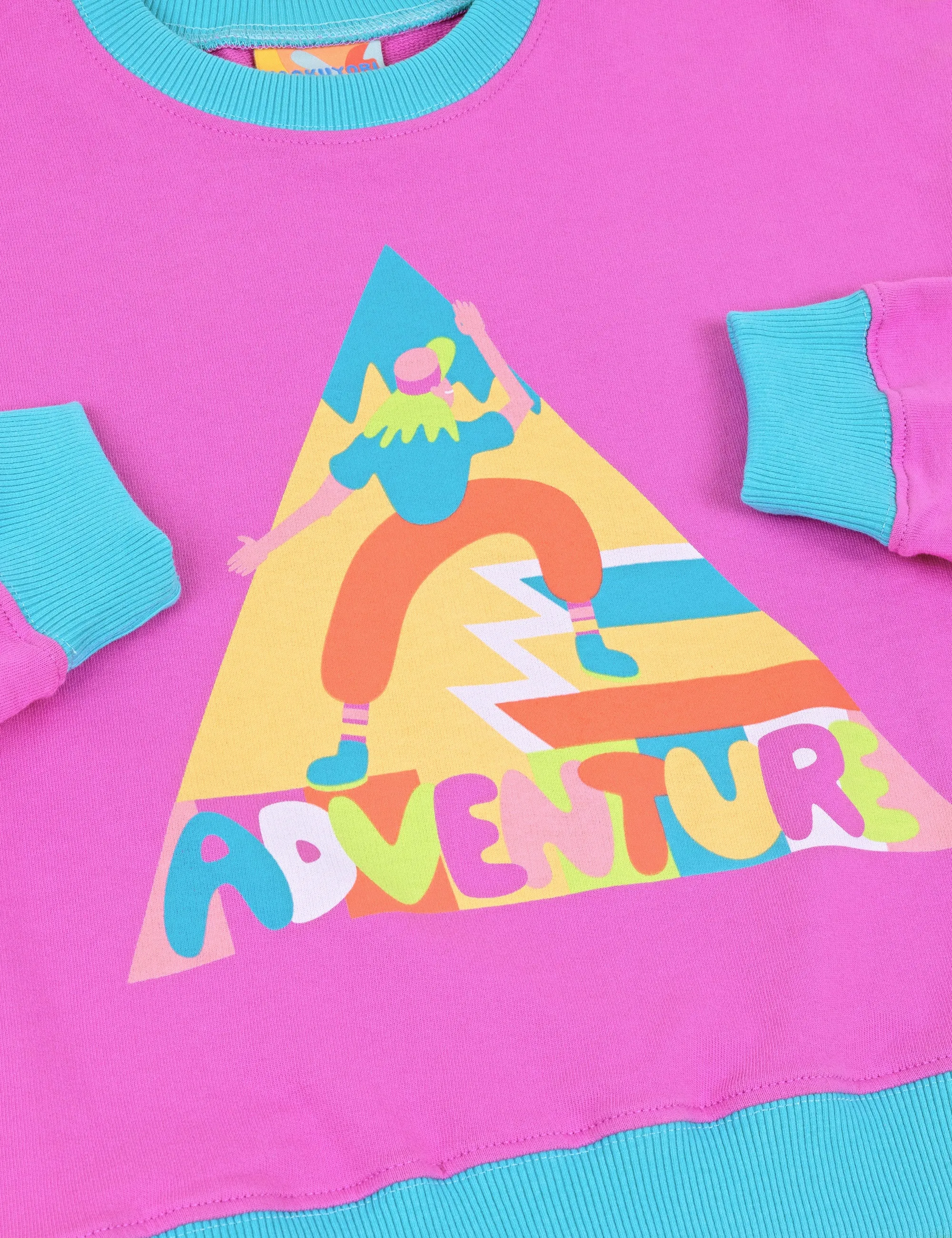 Adventure Crop Crew Sweatshirt sold by Mokuyobi product image thumbnail 2