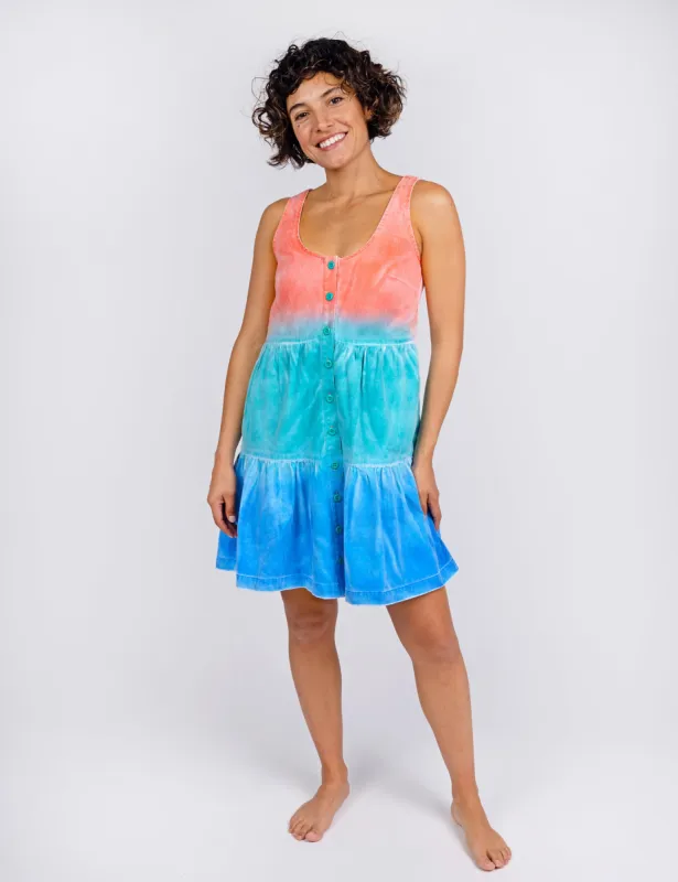 Warm Daze Tier Dress made by Mokuyobi